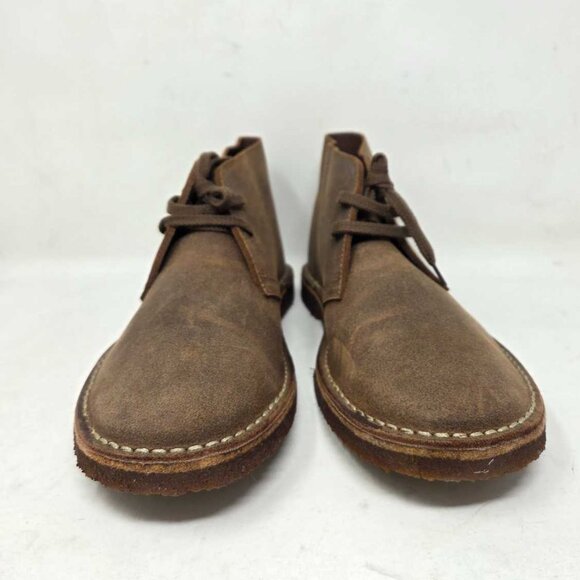 New 10 J.Crew MacAlister boots in leather Estate Brown suede main image 9